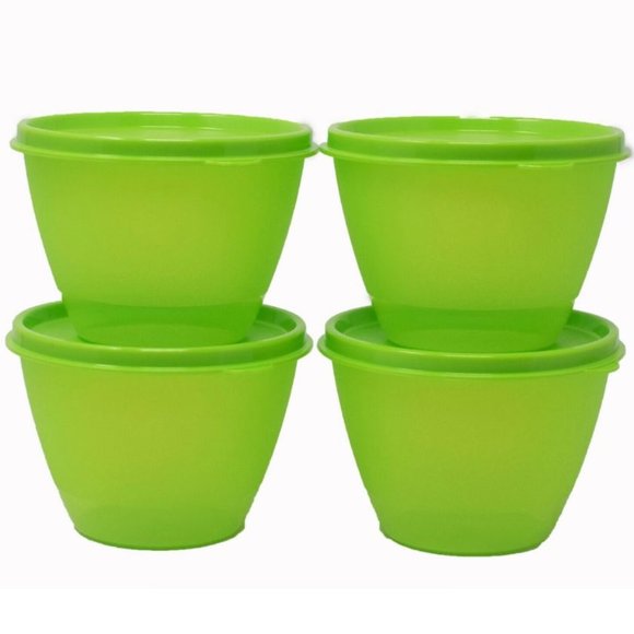 Tupperware set of 4 bowls NEW - Picture 1 of 2